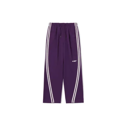 Nerdy Knitted Sweatpants Unisex Purple