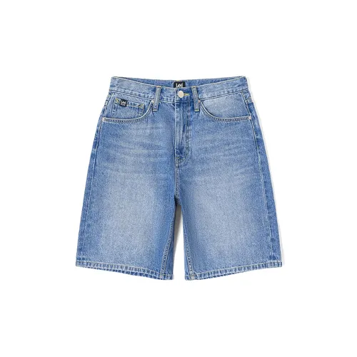 Lee Casual Shorts Men Light Blue