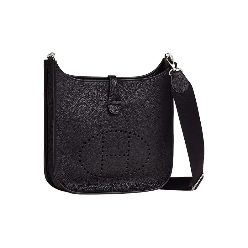 HERMES Evelyne Little Bull Leather Crossbody Bag, Shoulder Bag Regular Women's-1