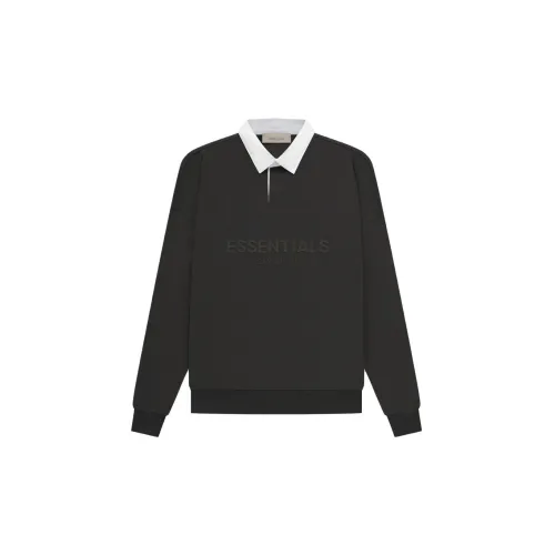 Fear Of God Essentials SS23 Polo Shirts Men Light Black