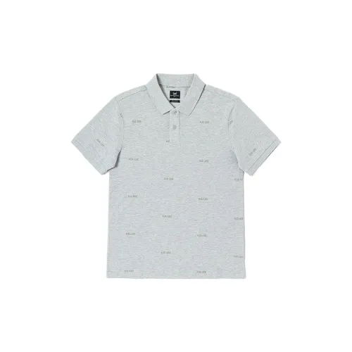 Lee Polo Shirts Men Heather Gray