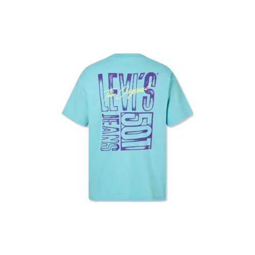 Levis T-Shirts Men Blue