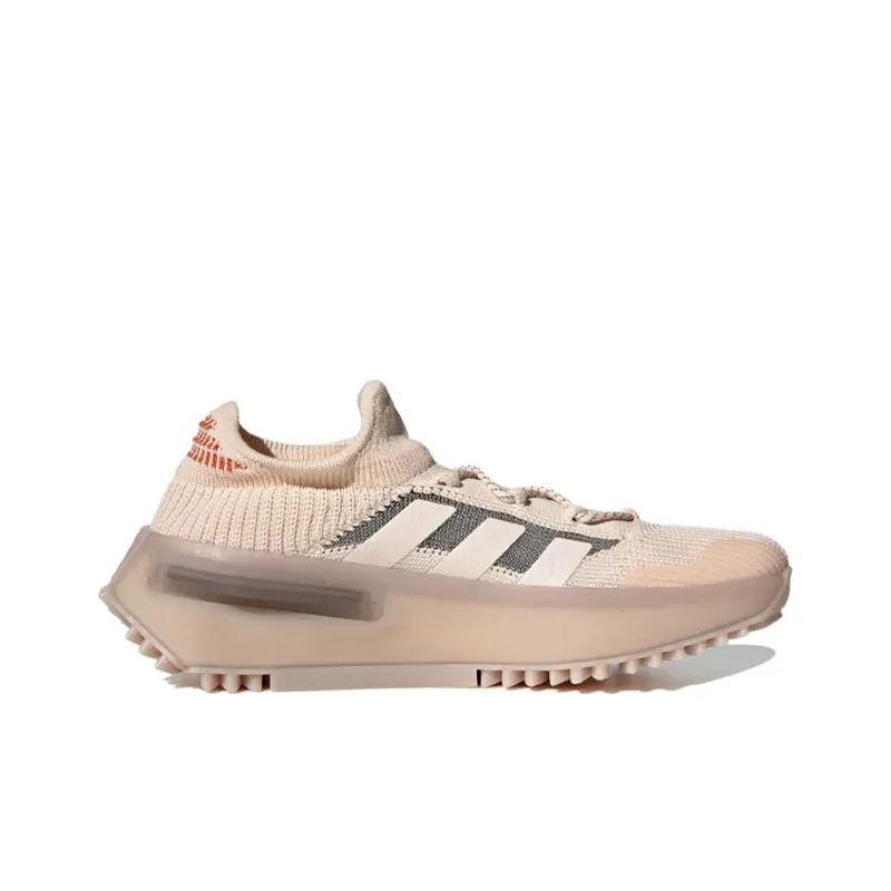 Adidas Nmd S1 Wonder Taupe Bliss Orange-1