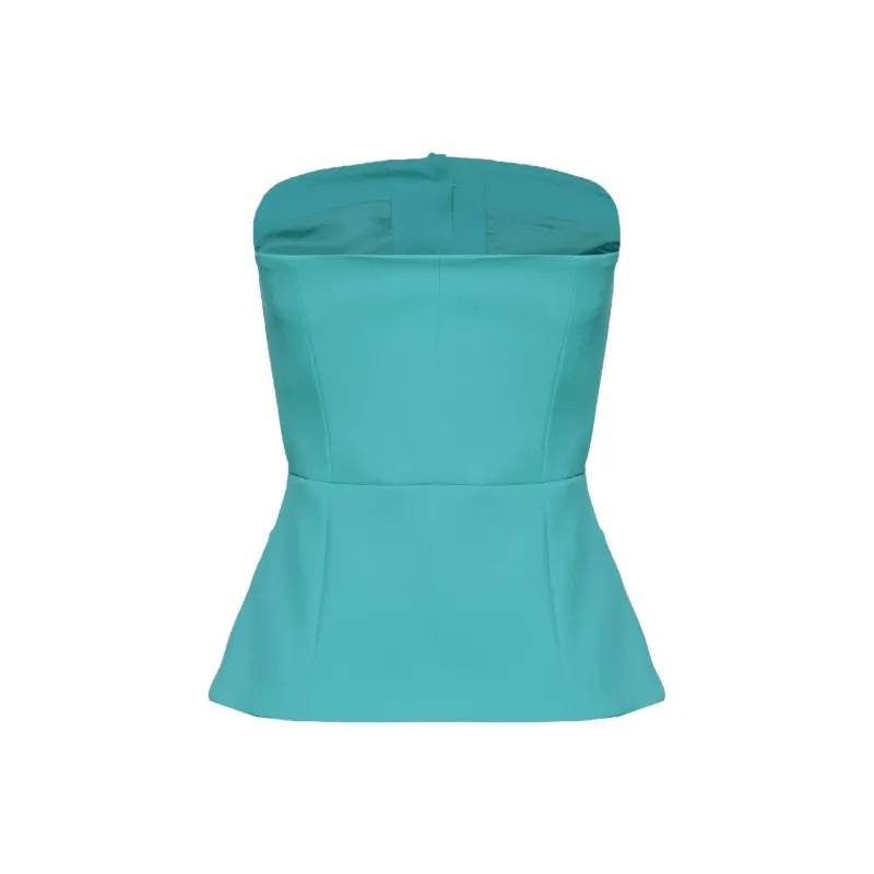 PINKO Button-fastening Off-shoulder Top-1