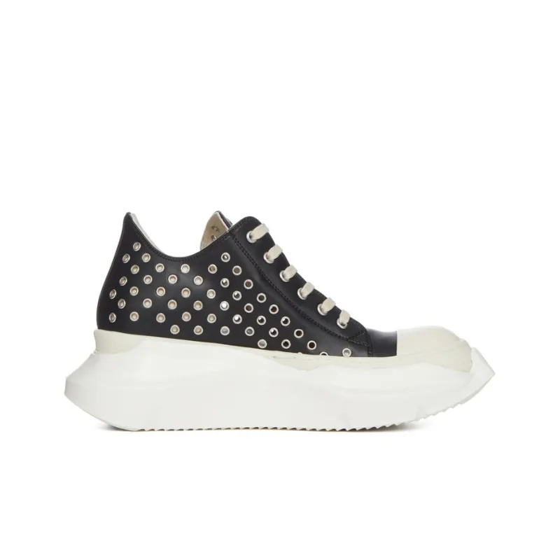 Rick Owens DRKSHDW Abstract Eyelet-embellished Sneakers-1