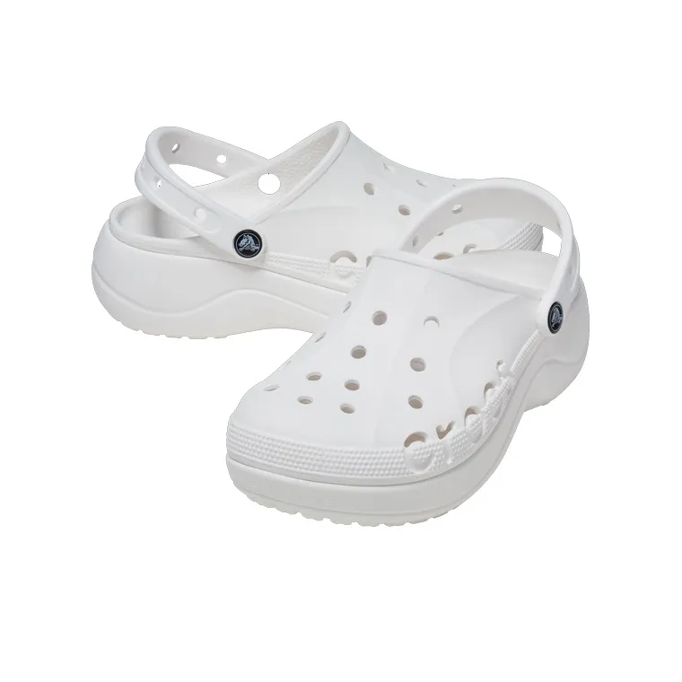 Crocs Classic Baya Platform Slide 'White' Women's-2