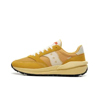 Saucony JAZZ RENEW Durable Breathable Low Top Casual Shoes Unisex Yellow