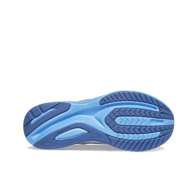 Saucony Guide 16 Cushioning, Slip Resistant, And Abrasion Resistant Low Top Running Shoes Women's Gray Blue-4