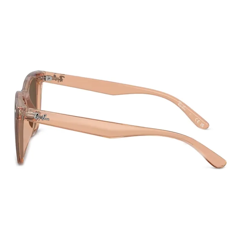 RayBan Plate Frame Square Sunglasses Unisex Dark Brown-2