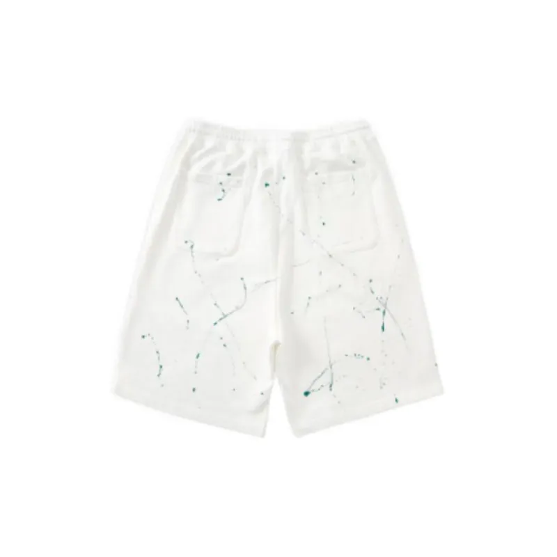 Randomevent Casual Shorts Men White-1