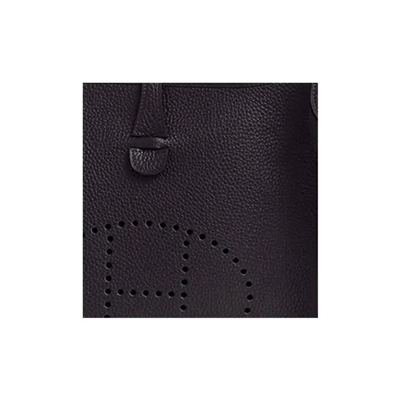 HERMES Evelyne Little Bull Leather Crossbody Bag, Shoulder Bag Regular Women's-4