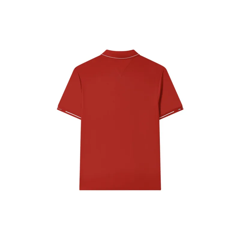 FILA Polo Shirts Men Legend Red-1