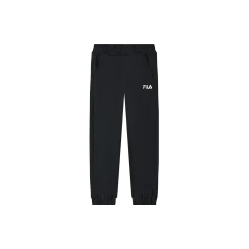 FILA X Magic Stick Joint Series Knitted Sweatpants Women's Black