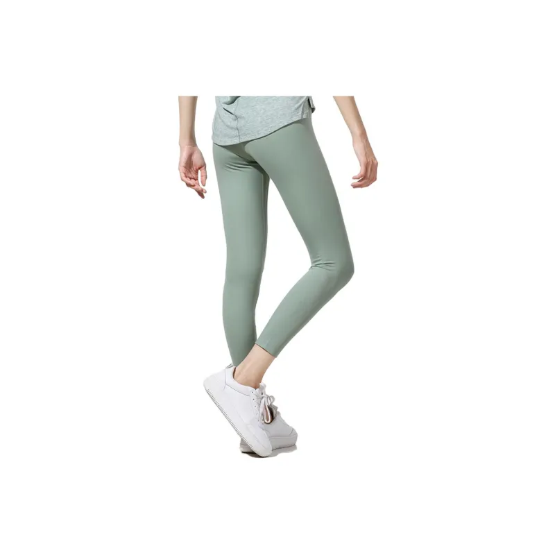 Nike Sports Pants Women's Yellow Green-1
