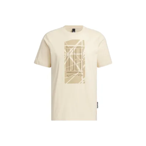 Adidas Wuji Series T-Shirts Men Rock Sandstorm Soil