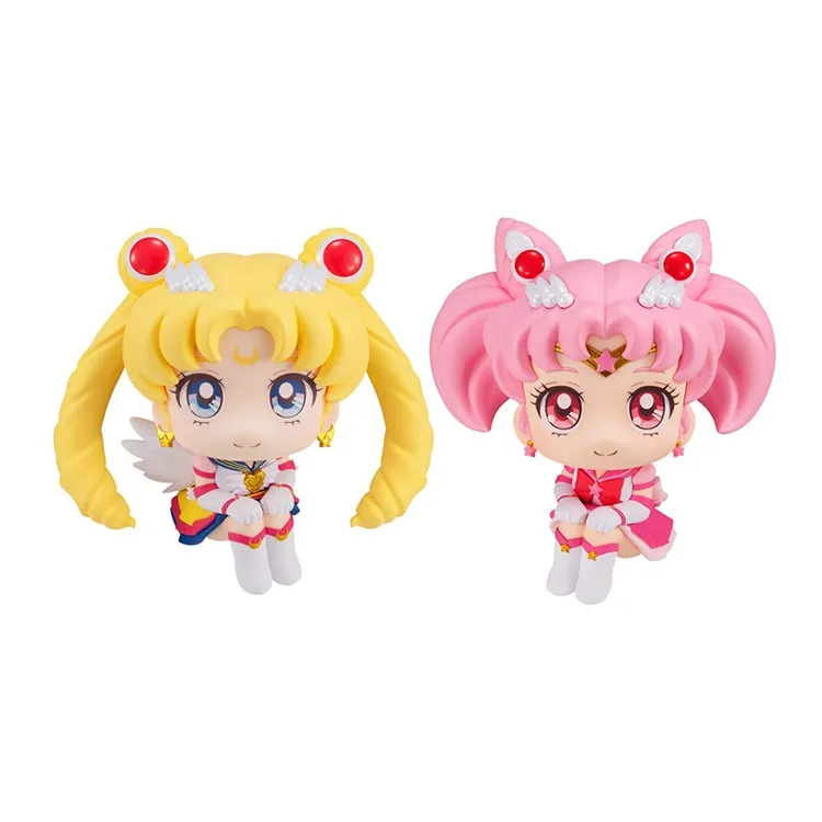 MegaHouse Sailor Moon Usagi Tsukino The Little Sailor Moon Usagi Chibi Figures Bonus Included-1
