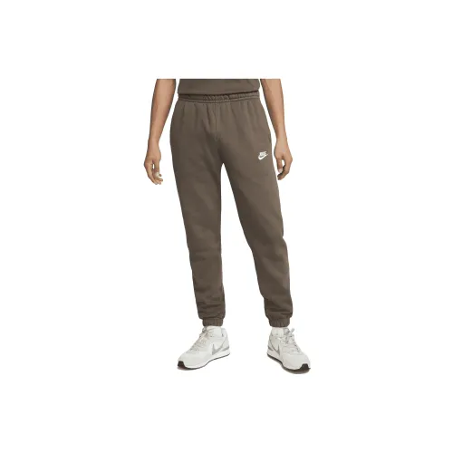 Nike Knitted Sweatpants Men Brown