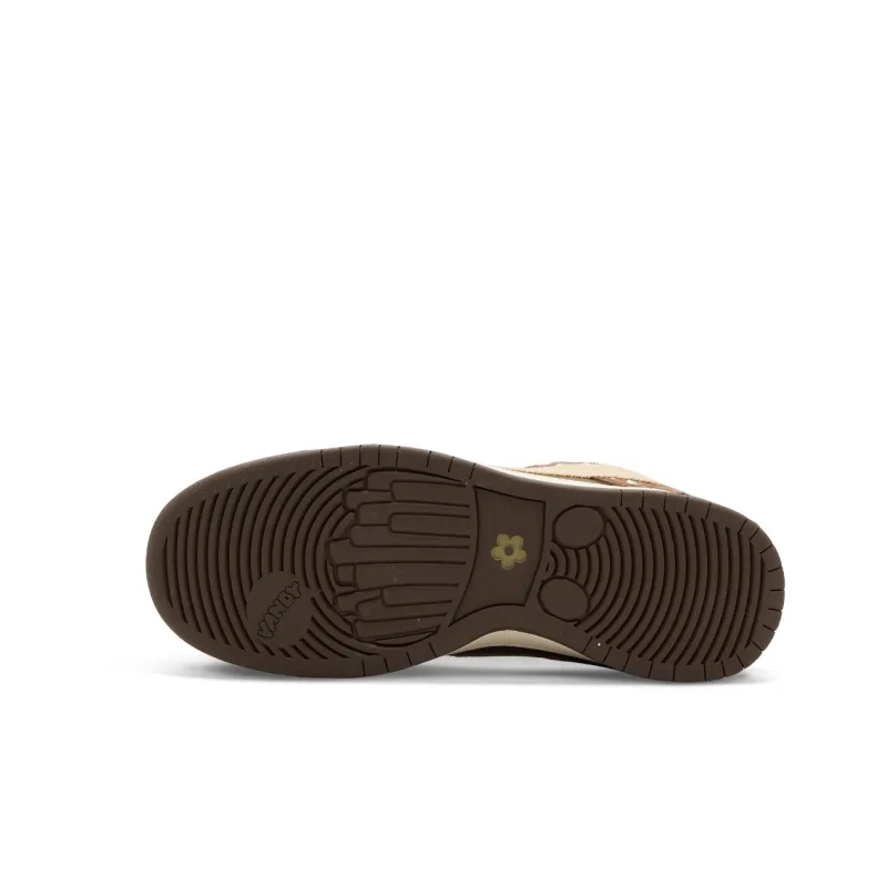 Vandy The Pink Choco Churro Burger Shoes Low Top Stylish Skateboarding Shoes Unisex Brown-7