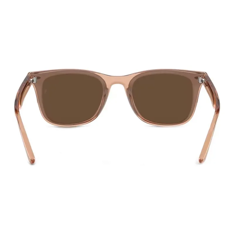 RayBan Plate Frame Square Sunglasses Unisex Dark Brown-3