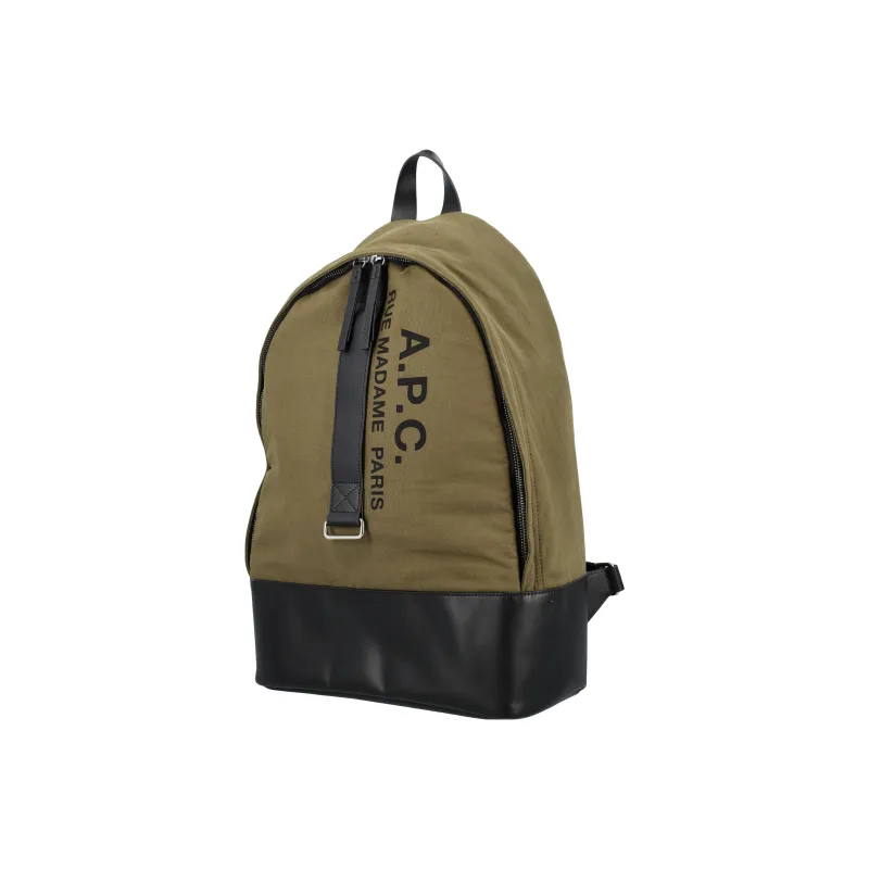A.P.C Cotton Backpack Men's Khaki-2