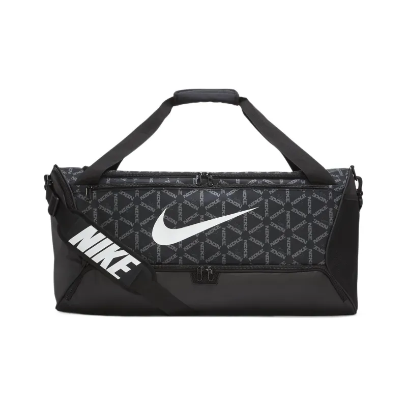 Nike Polyester Shoulder Bag Crossbody Bag Handbag Luggage Bag Gym Bag Medium Size Unisex Black-0