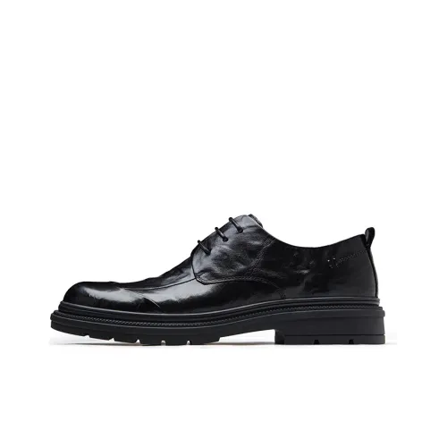 CAMEL Men's Dress Shoes Men's Black