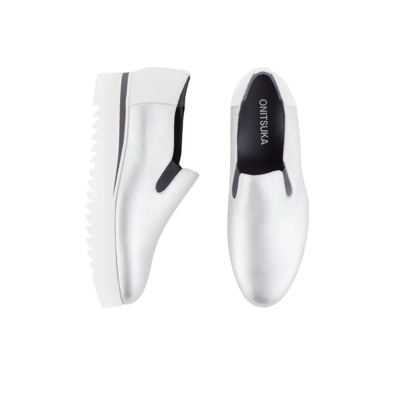 Onitsuka Tiger Slip On 'Silver' Women's-2