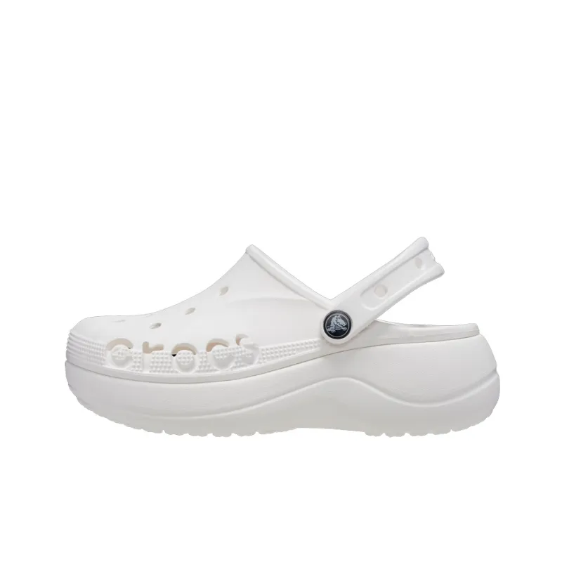 Crocs Classic Baya Platform Slide 'White' Women's-0