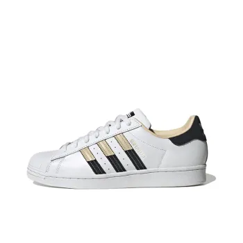 Adidas Originals Superstar Cloud White Sand Strata Core Black