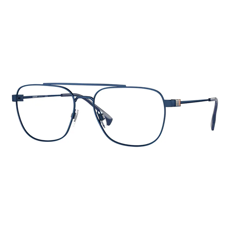 Burberry Metal Irregular Shape Eyeglass Frames Unisex-2