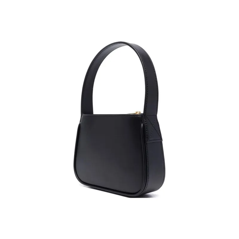 Blumarine Cow Leather Handbag, Shoulder Bag Women's Black-1