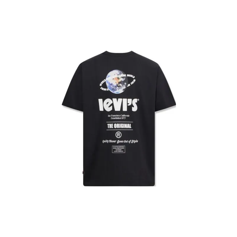 Levis T Shirts Men Black-1