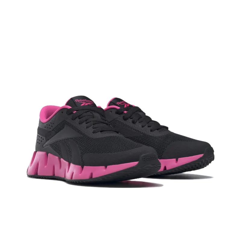Zig Dynamica Reebok 2 Big Kid 'Black Atomic Pink'-2