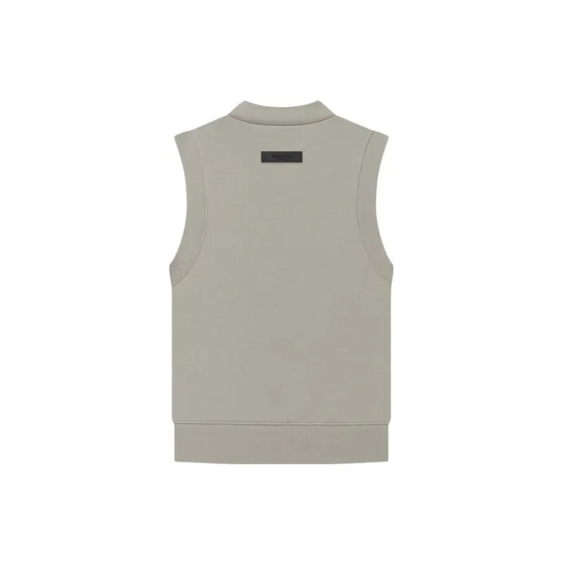 Fear Of God Essentials V Neck Vest 'Smoke'-1
