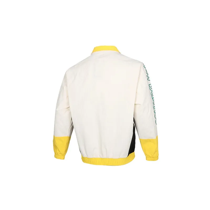 New Balance Jackets Men Beige-1