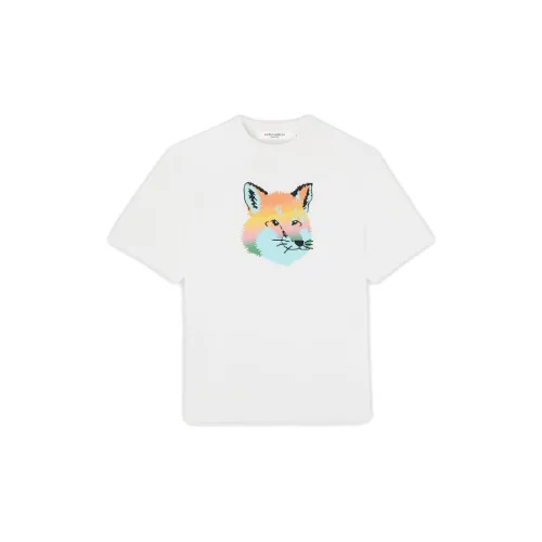 Maison Kitsune T-Shirts Unisex White