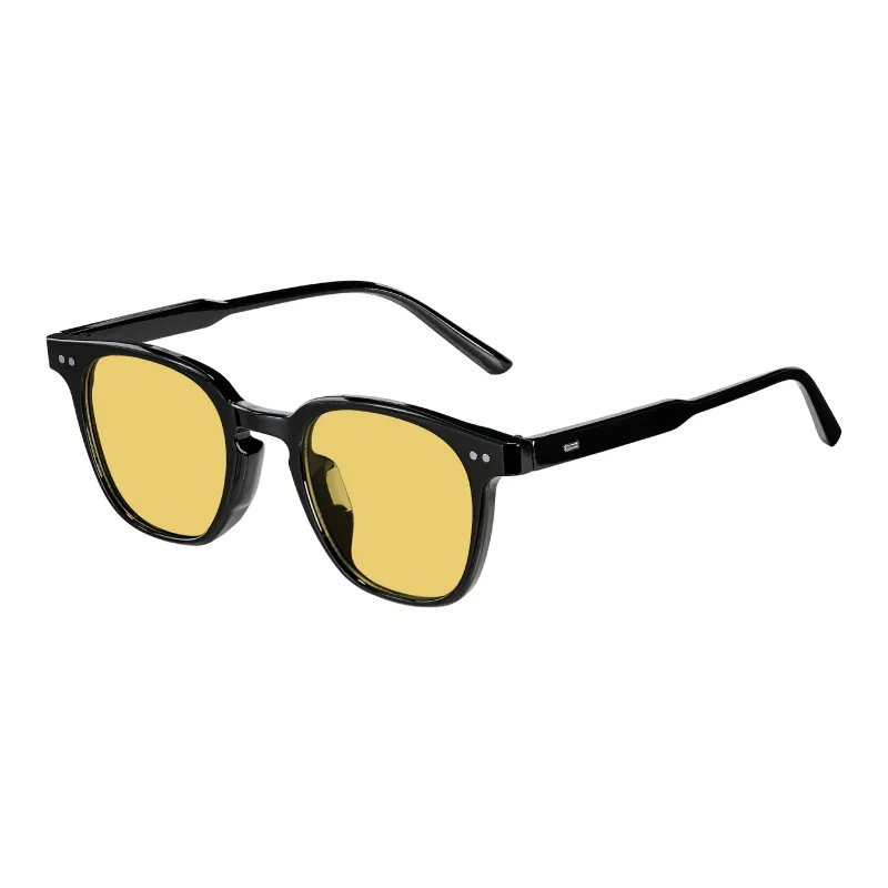 ENFANTIN Round Sunglasses Unisex Black-4