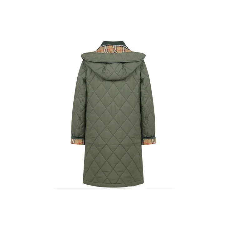 Burberry Puffer Jacket Women's Army Green-1