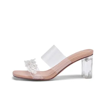 DAPHNE Rubber Sole Slip Resistant Slide Slippers Women's