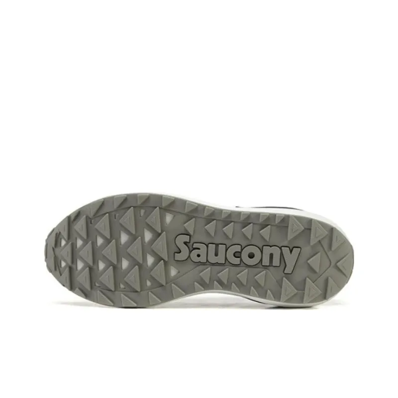 Saucony JAZZ RENEW Durable Breathable Low Top Casual Shoes Unisex White Gray-4