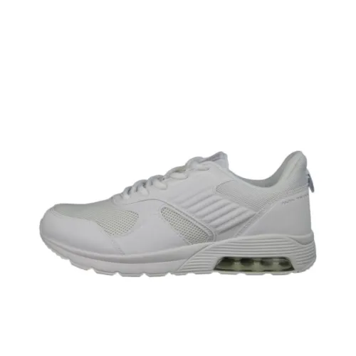Anta Anti Slip And Wear Resistant Breathable Low Top Running Shoes Men's White