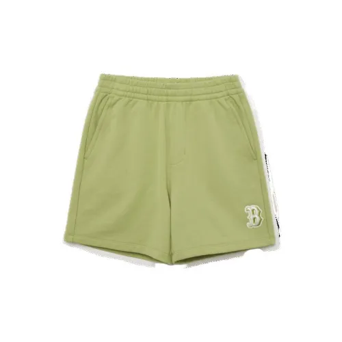 MLB Base Logo Casual Shorts Unisex Olive Green