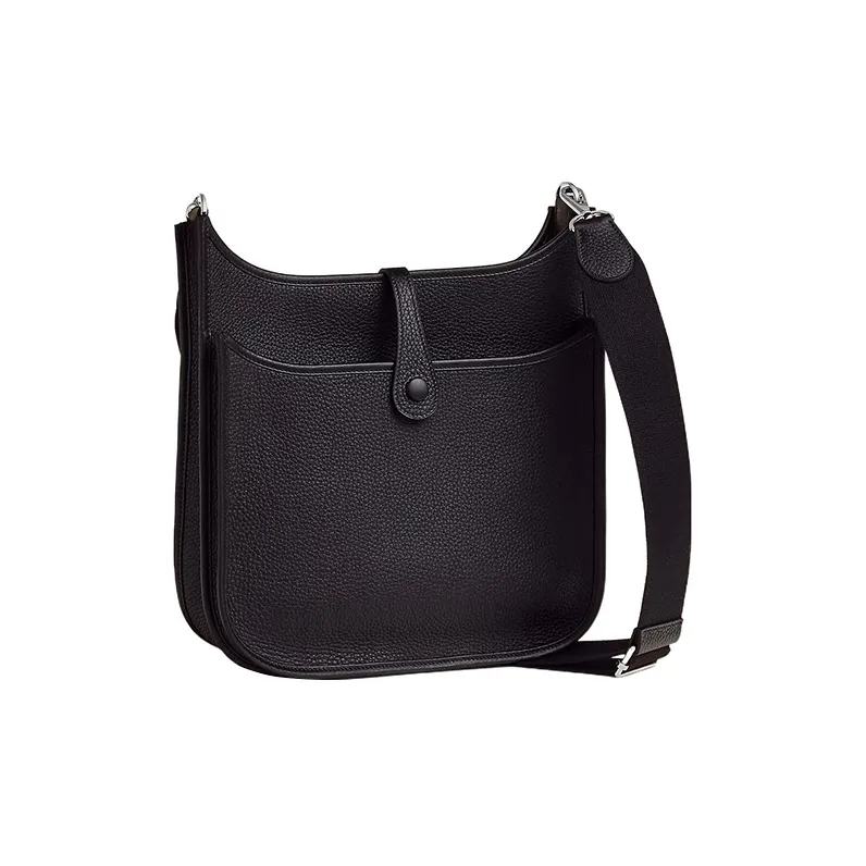 HERMES Evelyne Little Bull Leather Crossbody Bag, Shoulder Bag Regular Women's-2