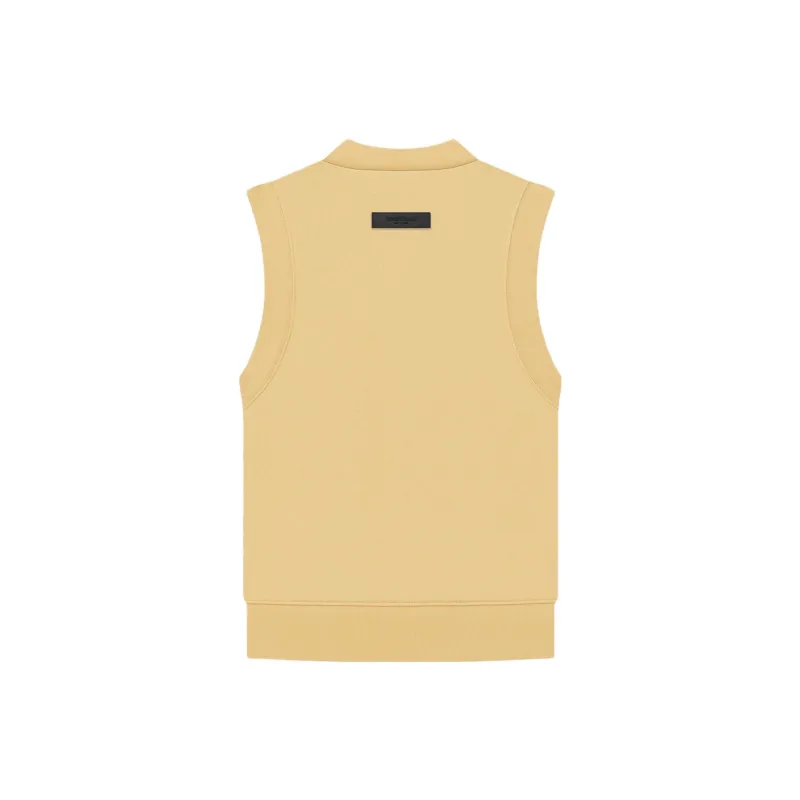 Fear Of God Essentials Pullover V Neck Vest 'Light Tuscan'-1