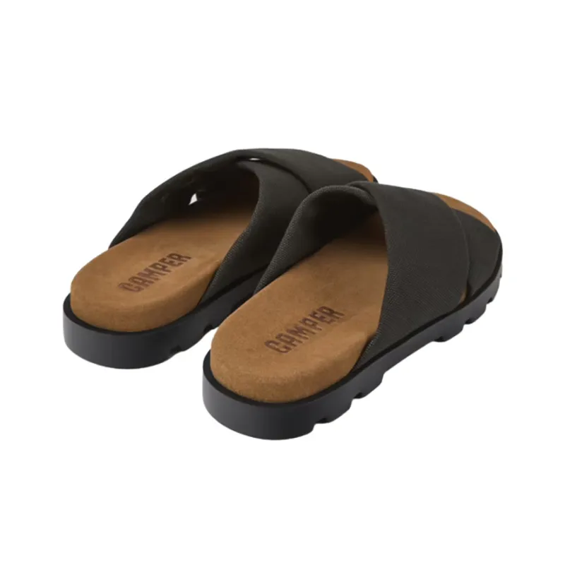 CAMPER Brutus Crossover-strap Suede Sandals-1