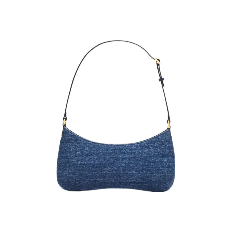 Jacquemus Denim Shoulder Bag Women's Denim Blue-1