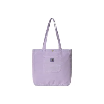 Carhartt WIP Organic Cotton Canvas Bag, Tote Bag, Shopping Bag, Shoulder Bag, Handbag Regular Men's Purple/Taro Purple