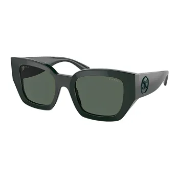 CHANEL Sunglasses Unisex Green