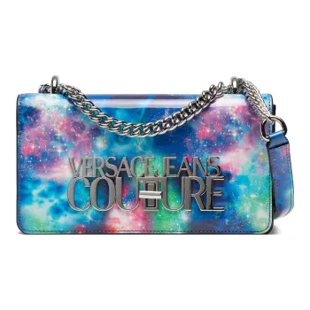 VERSACE JEANS COUTURE Leather Handbag Shoulder Bag Crossbody Bag Small Size Women's Starry Sky Color