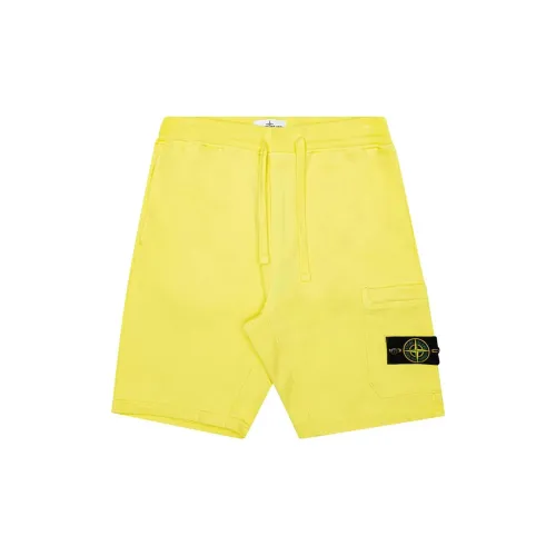 STONE ISLAND Casual Shorts Men Lemon